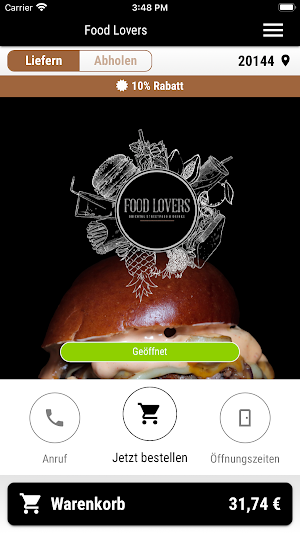 Food Lovers Screenshot 0