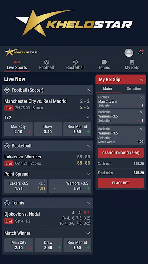 Khelostar Screenshot 0
