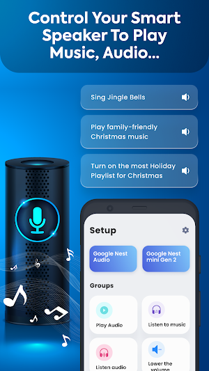 Voice Command for Alex Speaker Screenshot 1
