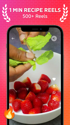 1 Min Recipe - QuickBite Chef Screenshot 1