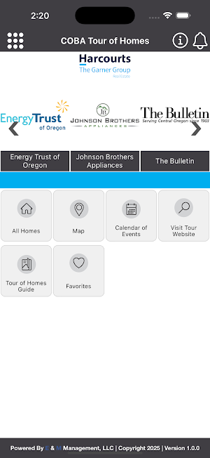 COBA Tour of Homes Screenshot 1