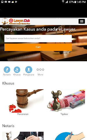 eLawyer Screenshot 2