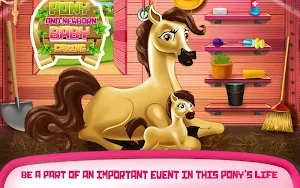 Pony and Newborn Caring Screenshot 2