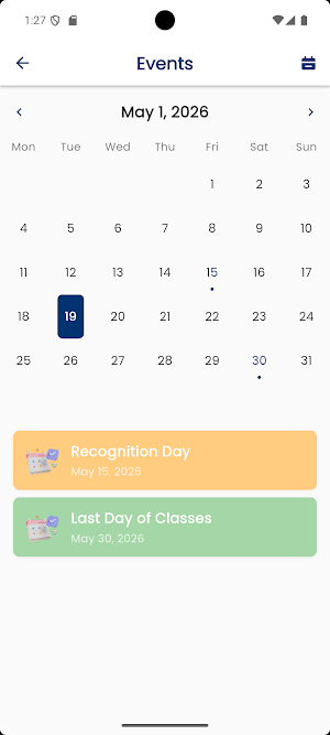 OLFHS Mobile App Screenshot 2