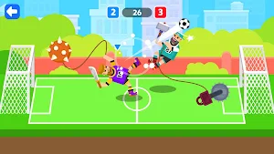 Crazy Soccer Battle Screenshot 0