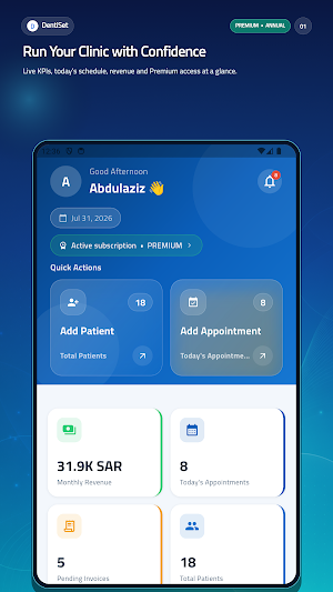 DentiSet - Clinic Manager Screenshot 0