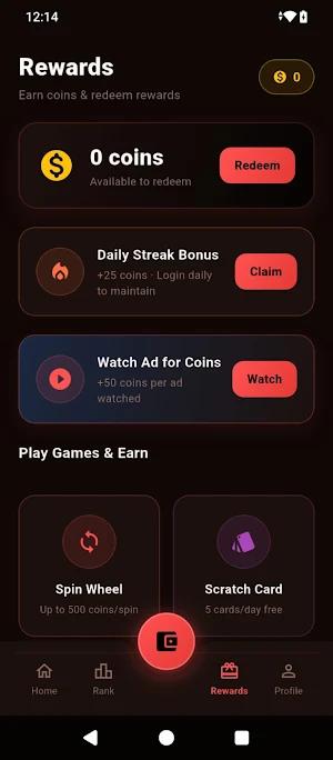 Watch Cash: Watch & Earn Screenshot 3