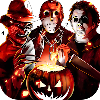 Halloween Color by number