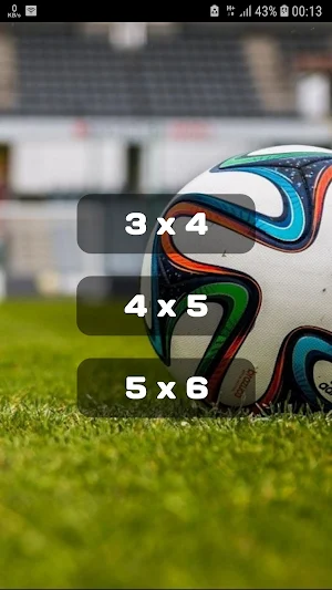 Football stars - Memory Game Screenshot 1
