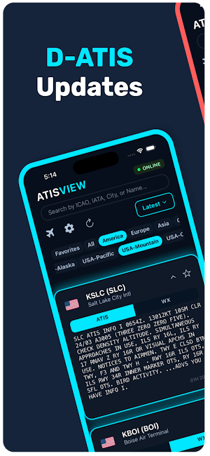 ATISVIEW – ATIS & METAR Info Screenshot 0
