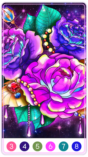 Flower Paint by Number Screenshot 0