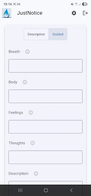 JustNotice Screenshot 1