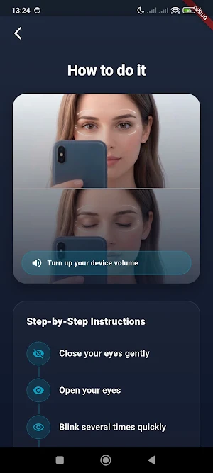 Eye Exercises: Eye Relaxation Screenshot 1
