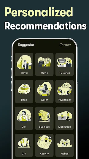 Suggester - Book, Movie, Gift Screenshot 0