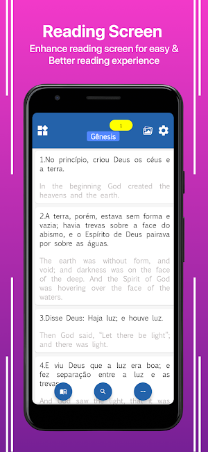 Portuguese English Bible Screenshot 0