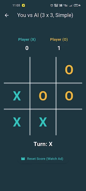 Tic Tac Toe XOXO Screenshot 1