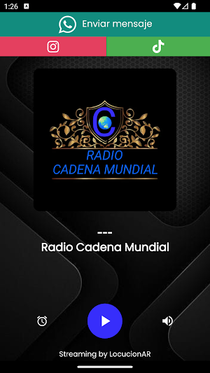 Radio Cadena Mundial Screenshot 0
