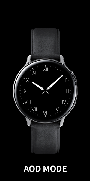 Business white blue WatchFace Screenshot 1
