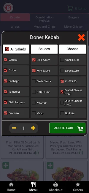 Erhans Charcoal Grill Screenshot 3