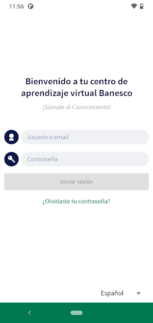 Aprendizaje Virtual Banesco Screenshot 0