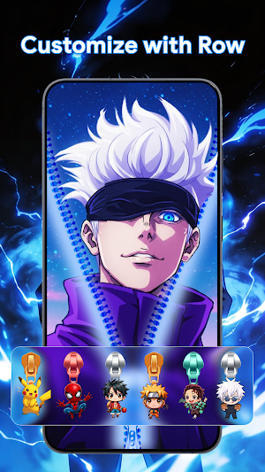 Zipper Lock Screen Screenshot 2