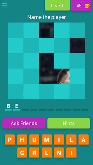 Real Madrid Player Quiz Screenshot 0