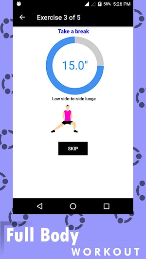 Full Body Workout - Home Workout Screenshot 3
