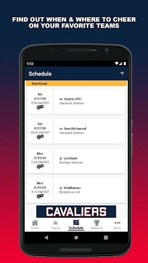 Purcell Marian Athletics Screenshot 1