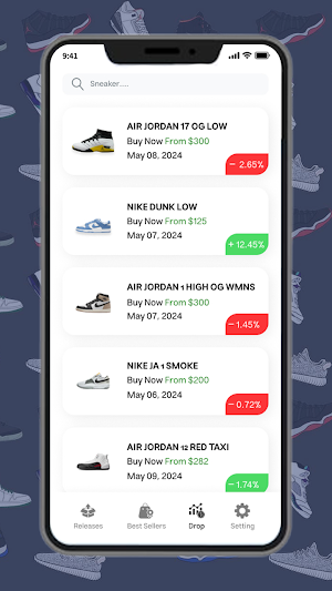Sneakerly - Sneaker Release Screenshot 2