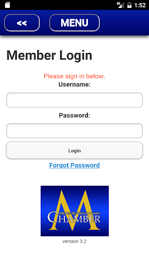 Milledgeville-Baldwin Chamber Screenshot 2