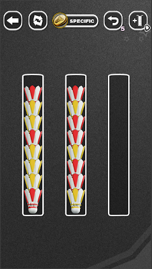 Sort badminton - ball puzzle Screenshot 2