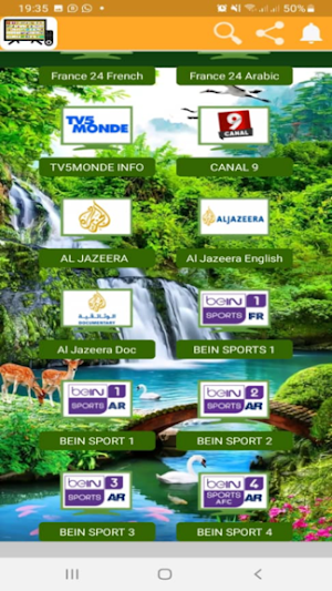 GlobeTV Screenshot 2