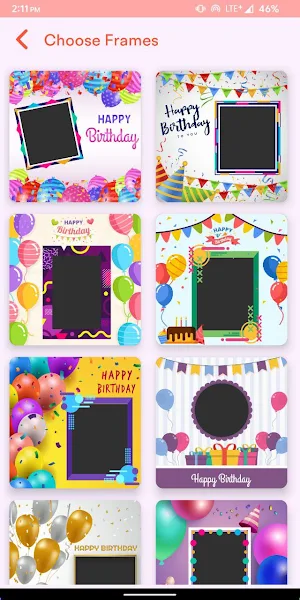 Happy Birthday Photo Frame Screenshot 3