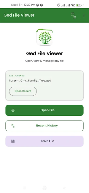 Ged File Viewer Screenshot 3