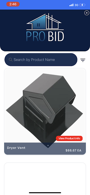 Probid App Screenshot 1