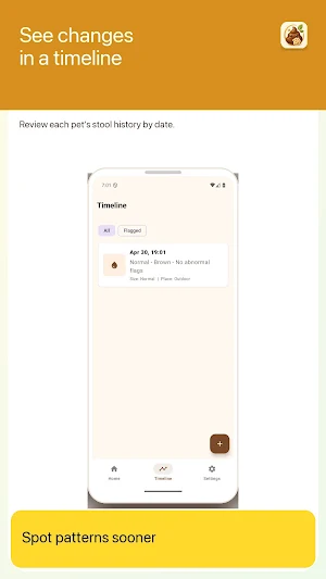 Pet Poop Tracker & Stool Log Screenshot 2