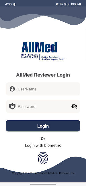 AllMed Mobile Screenshot 0