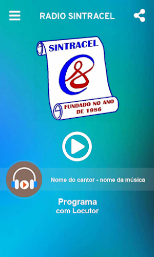 Rádio Sintracel Screenshot 1
