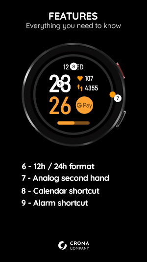 Sportswear Watch Face Screenshot 2