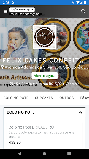 Felix Cakes Confeitaria Screenshot 0