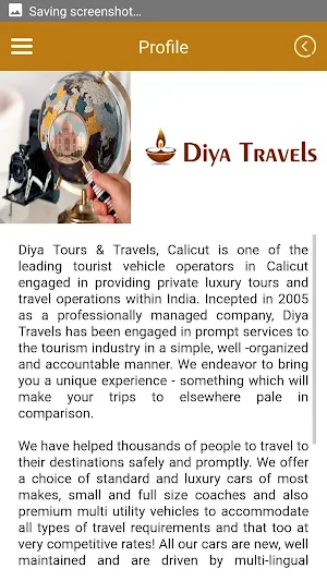 Diya Tours & Travels Screenshot 2