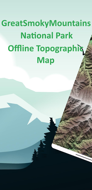 Great Smoky Mountains Topo Map Screenshot 0