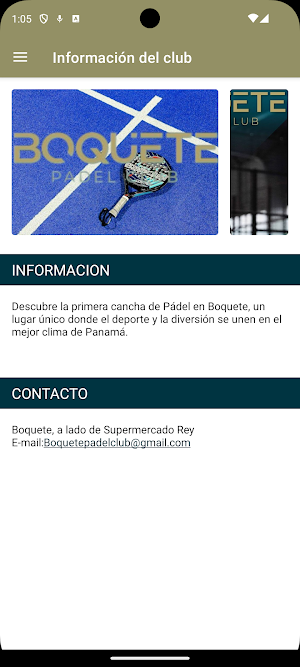 Boquete Padel Club Screenshot 1