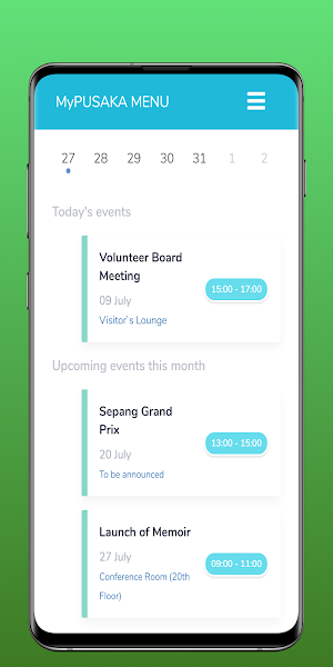 MyPUSAKA Screenshot 2