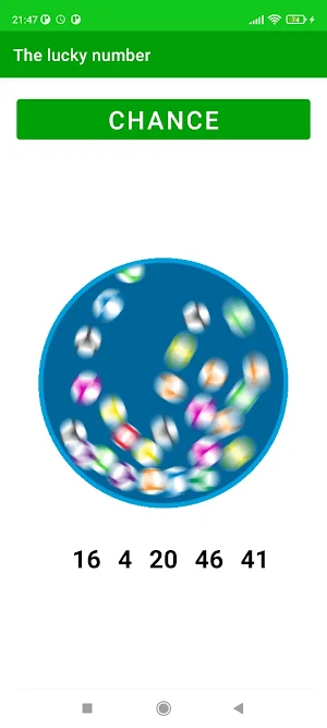 The lucky number Screenshot 1