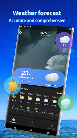 Weather Forecast - Local Forecast - Radar - Widget Screenshot 0