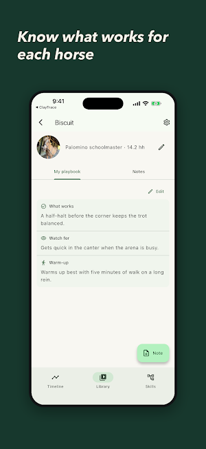 ReinTrace: Riding Journal Screenshot 1
