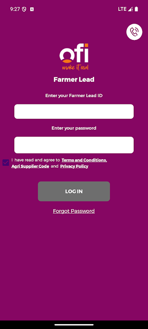 ofi Direct Farmer Lead Screenshot 2