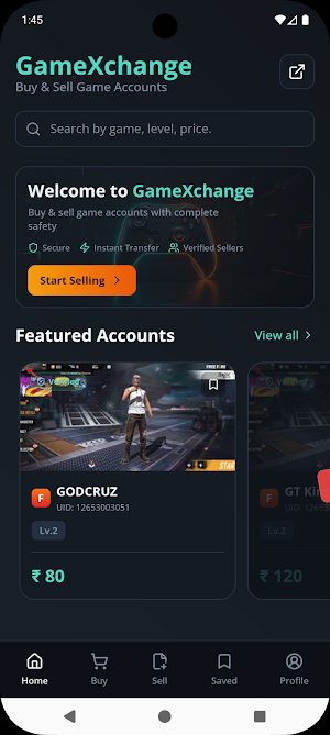 GameXchange: Buy & Sell IDs Screenshot 1