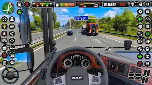 Cargo Truck Driving Truck Game screenshot 6
